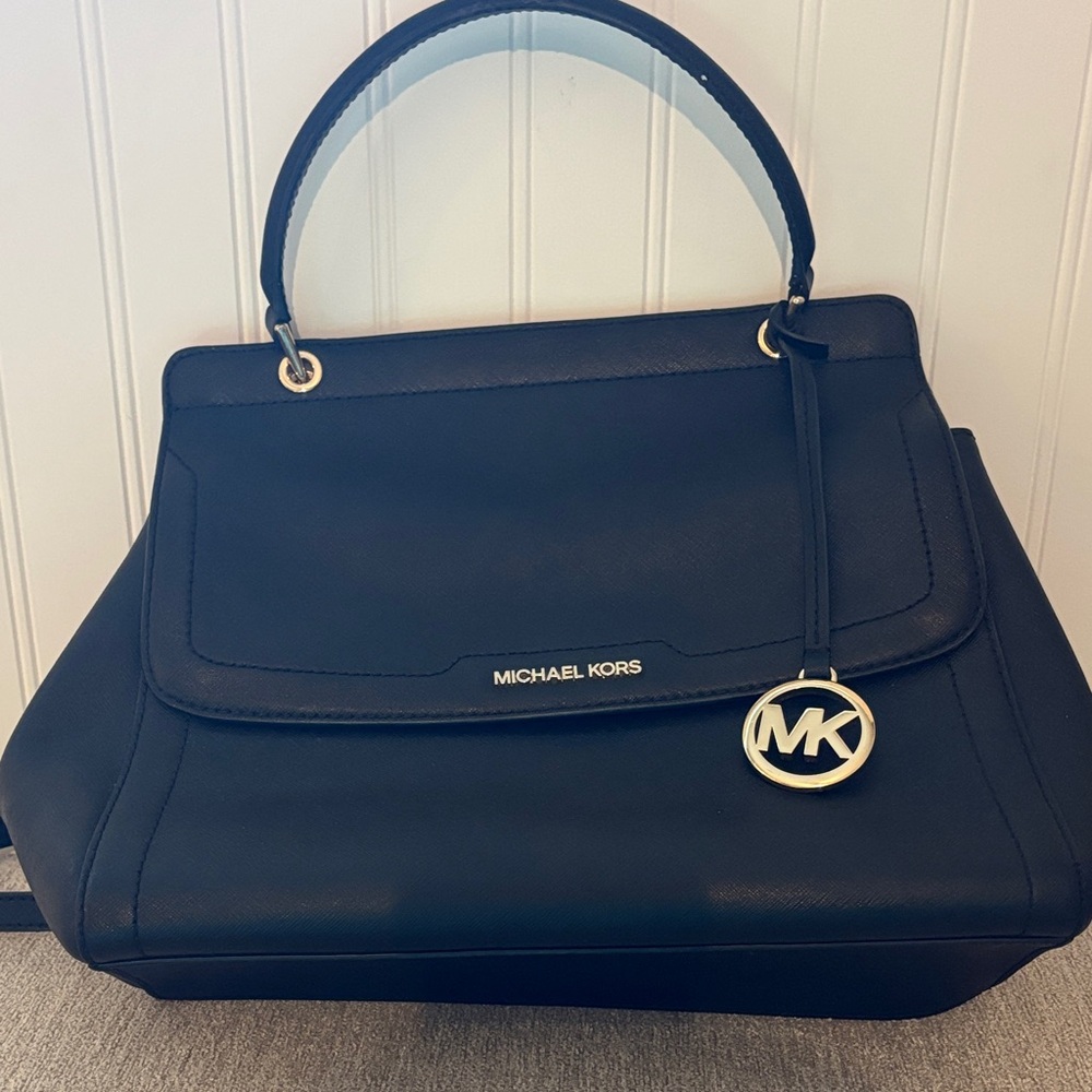 Michael Kors Talia Black Handbag